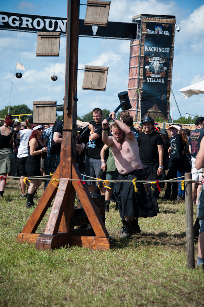 Wacken Open Air 2013 am Mittwoch