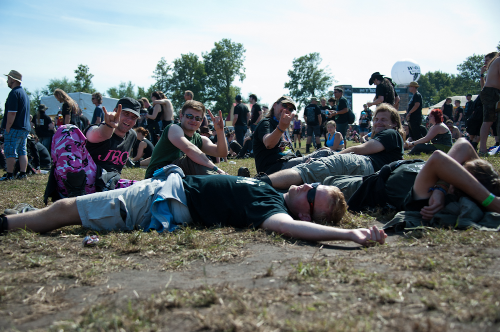 Wacken Open Air 2013 am Mittwoch