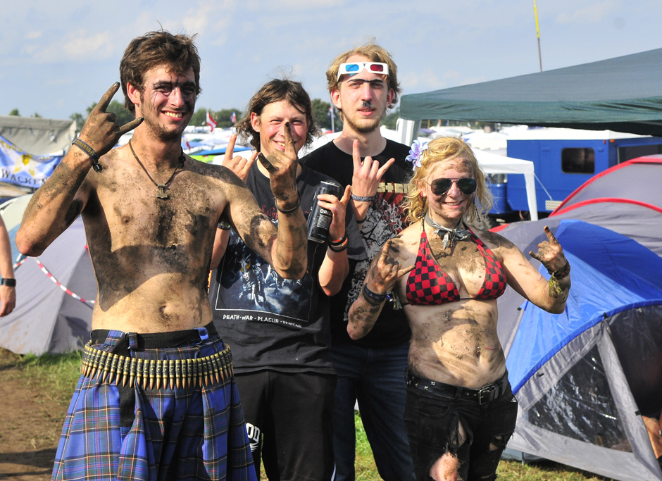 Wacken Open Air 2013 - Fans und Atmo am Donnerstag