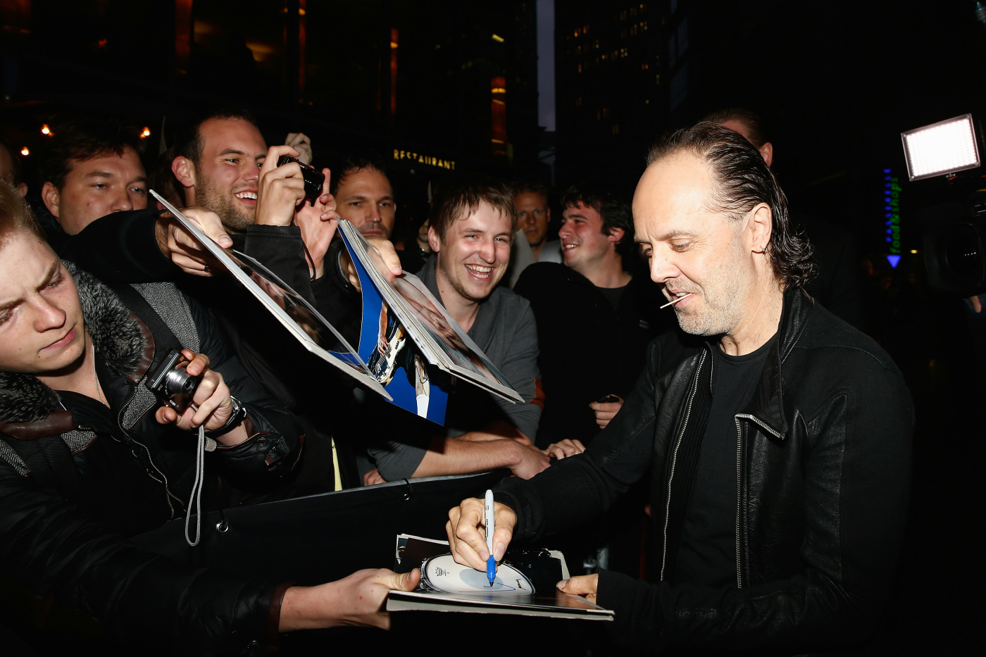 Bei der Premiere von Metallicas ‘Through The Never’ in Berlin, 12.09.2013