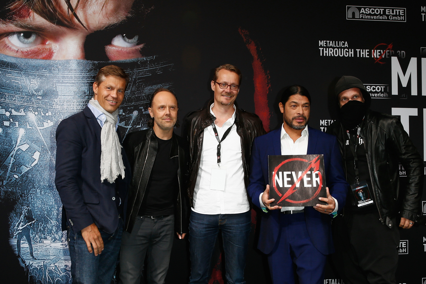 Bei der Premiere von Metallicas ‘Through The Never’ in Berlin, 12.09.2013