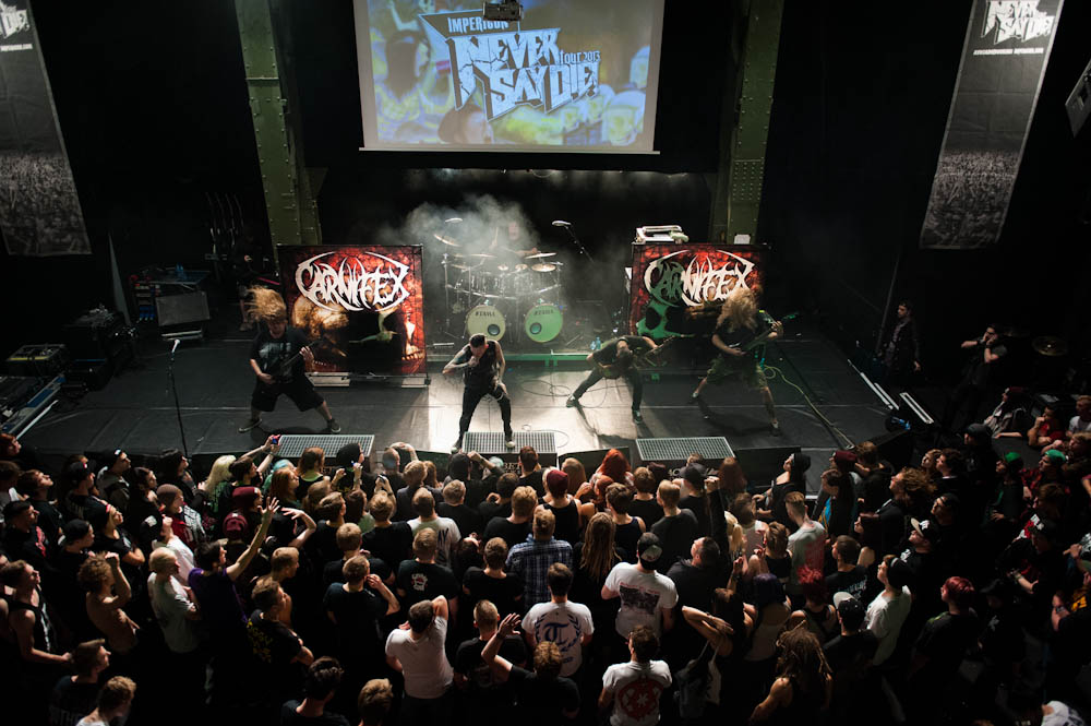 Carnifex live, Impericon Never Say Die! Tour, 26.10.2013, Essen