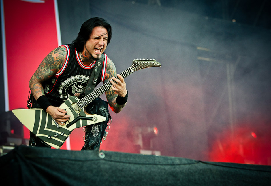 Five FInger Death Punch live, Nova Rock 2013