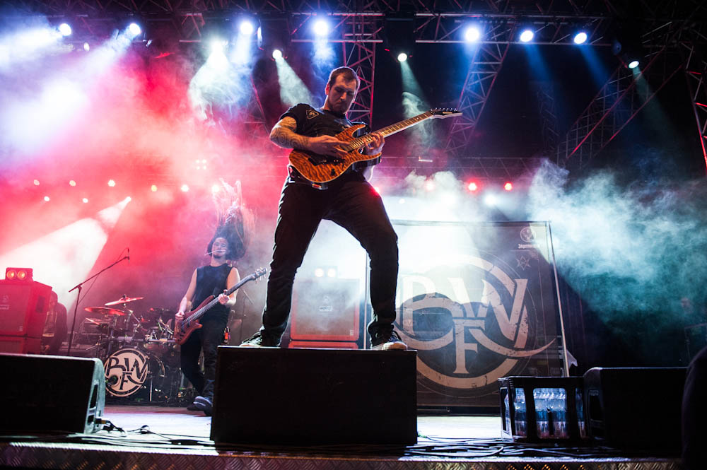 Bleed From Within live, 23.11.2013, Oberhausen