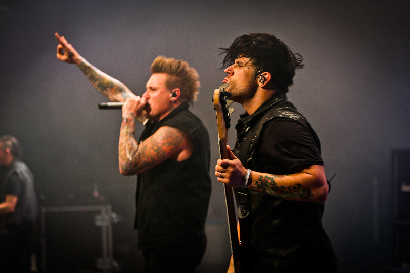 Papa Roach live 2013, Wien