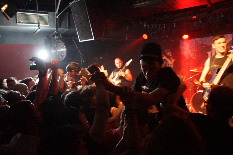 War From A Harlots Mouth live, 30.12.2013, Berlin