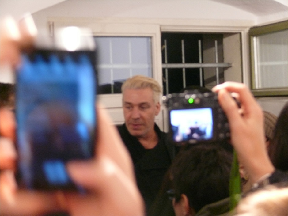 In stillen Nächten: Vernissage mit Rammsteins Till Lindemann