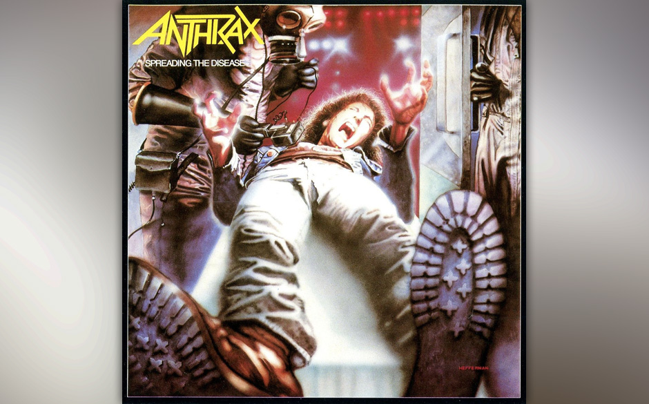 100. Anthrax: 'Spreading The Disease' (1985)
Anthrax, wichtige Wegbereiter für Thrash- und Speedmetal, schafften mit ihrem z