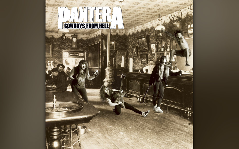 96. Pantera: 'Cowboys From Hell' (1990)
Das fünfte Album brachte nicht nur den Major-Deal, sondern auch die fulminante Abkeh