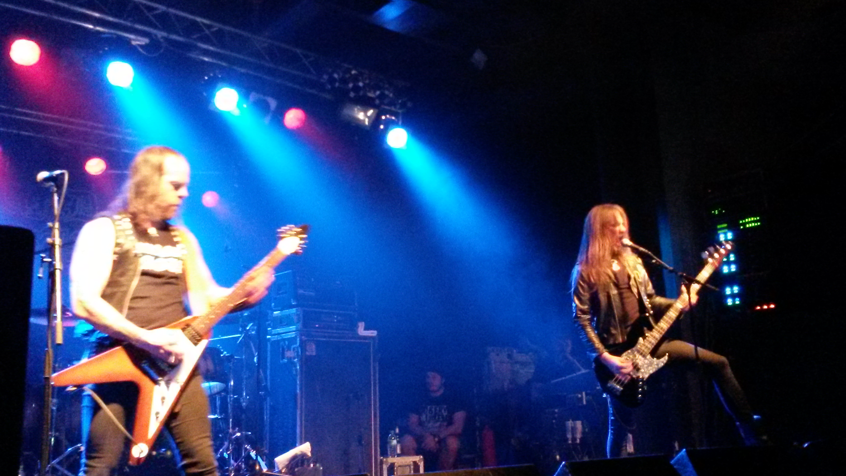 Grand Magus mit Johan Hegg (Amon Amarth) live, 24.03.2014, Berlin