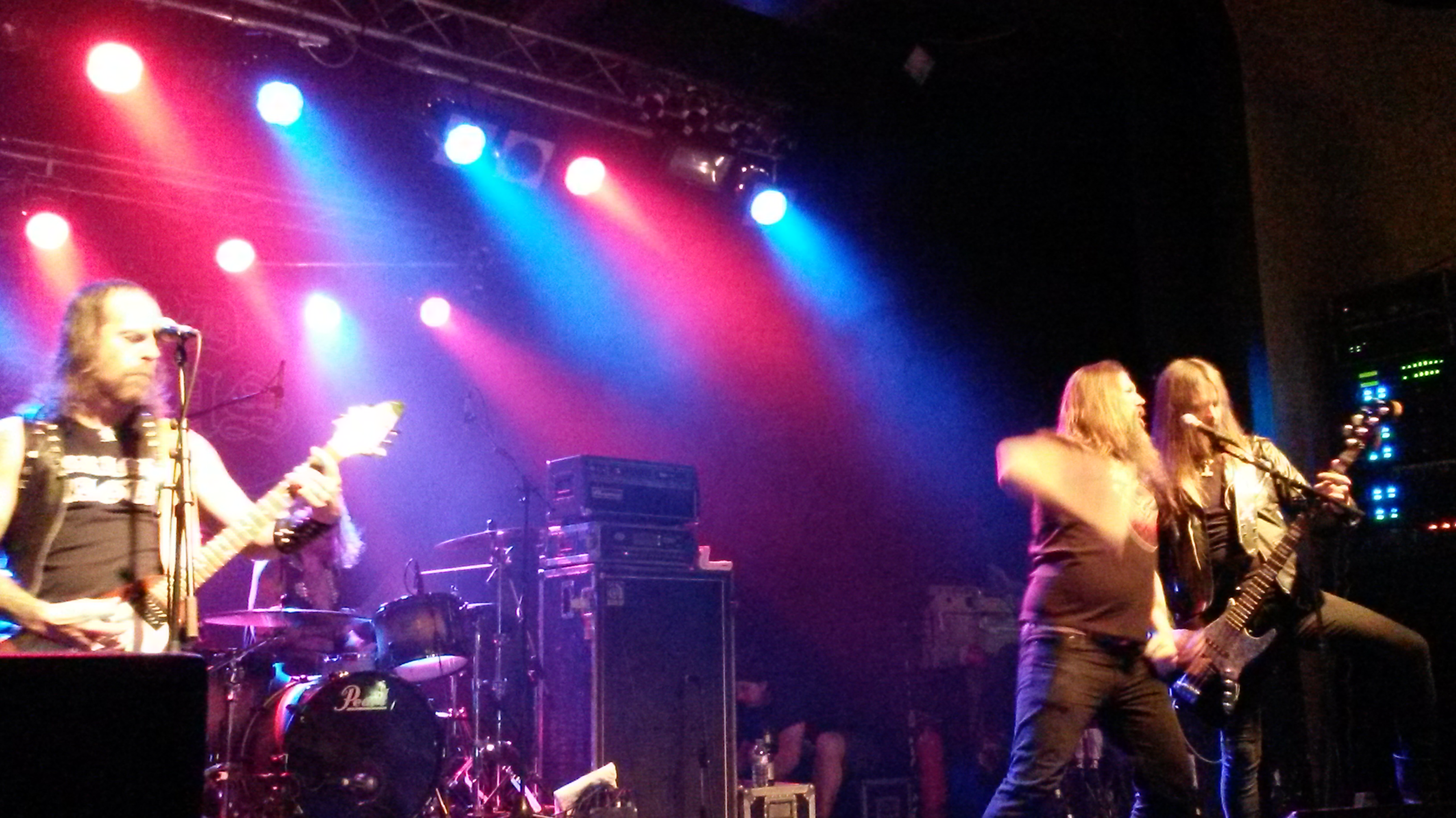 Grand Magus mit Johan Hegg (Amon Amarth) live, 24.03.2014, Berlin