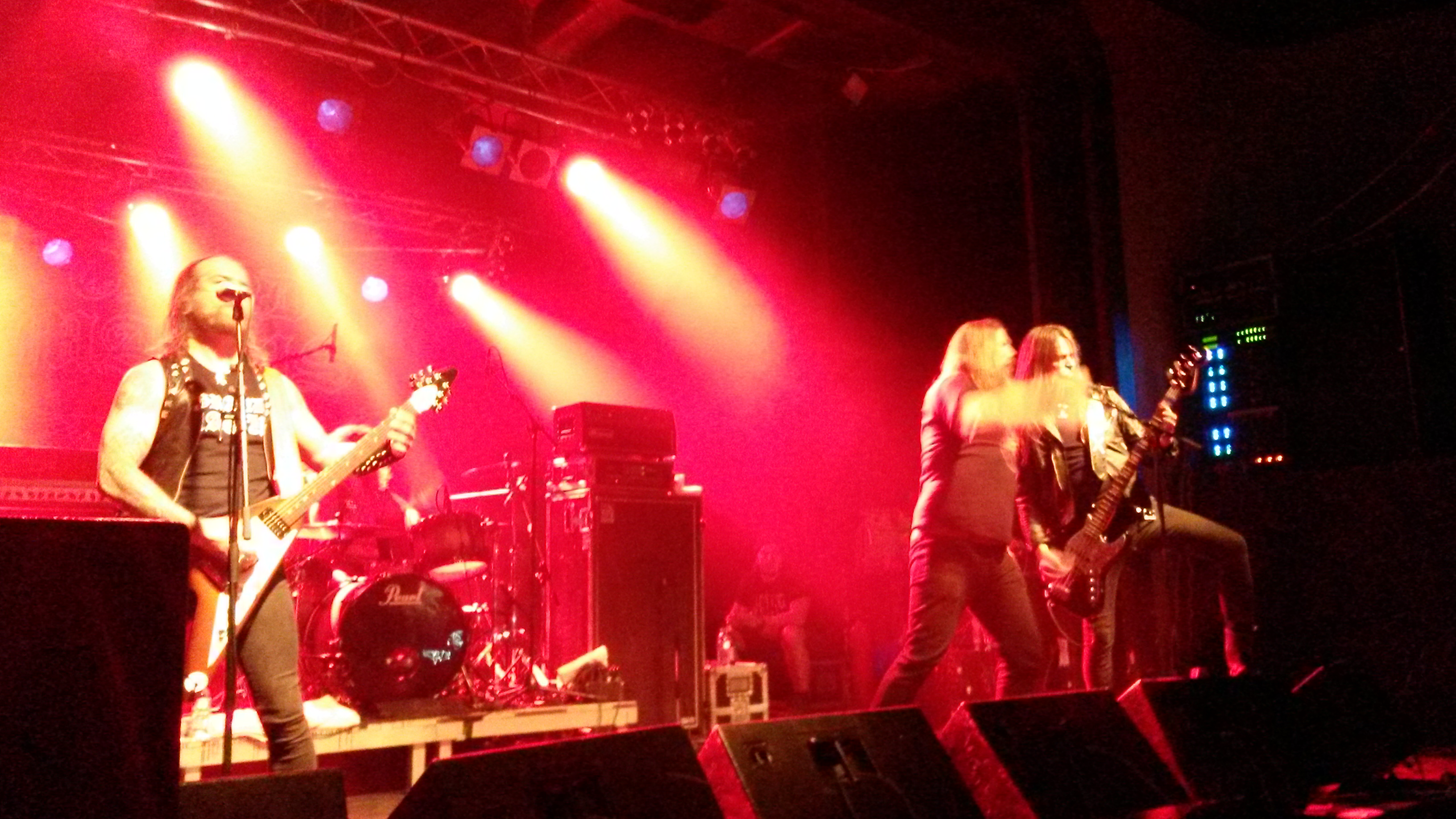 Grand Magus mit Johan Hegg (Amon Amarth) live, 24.03.2014, Berlin