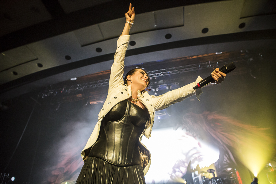 Within Temptation live, 18.04.2014, Frankfurt