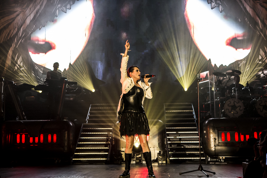 Within Temptation live, 18.04.2014, Frankfurt