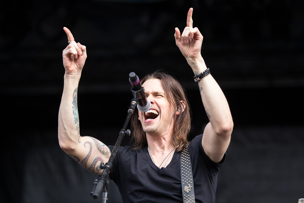 Alter Bridge live, FortaRock Festival 2014