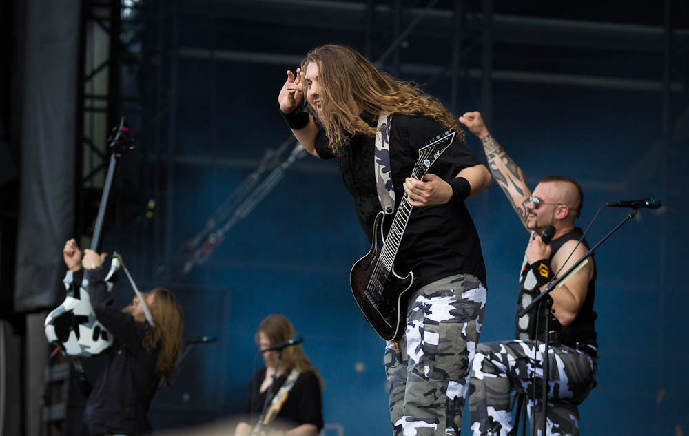 Sabaton live, FortaRock Festival 2014