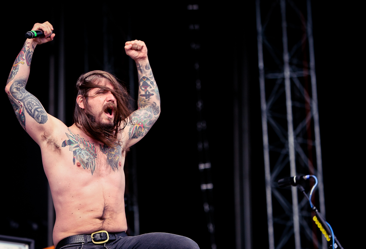 Kvelertak live, 09.07.2014, Wien