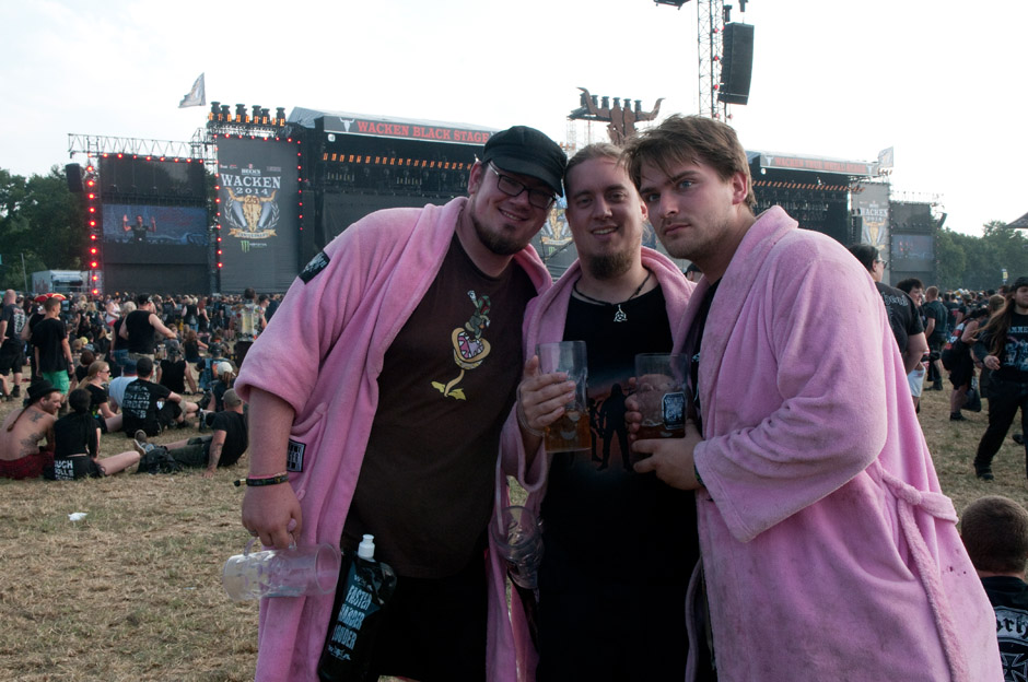 Fans und Atmo am Wacken Open Air 2014