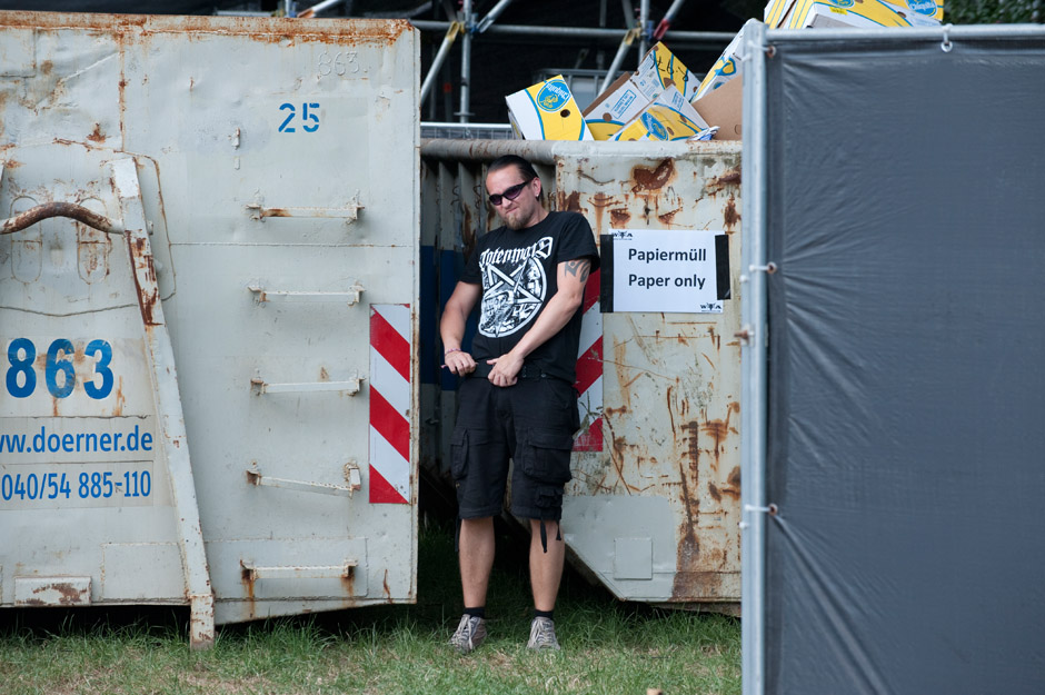 Die METAL HAMMER-Redaktion am Wacken Open Air 2014