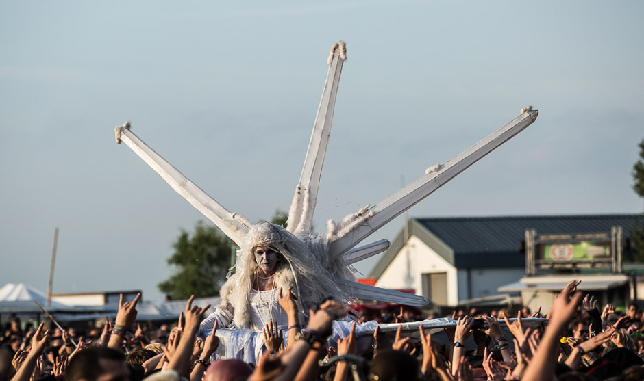 Fans und Atmo live, M'era Luna Festival 2014