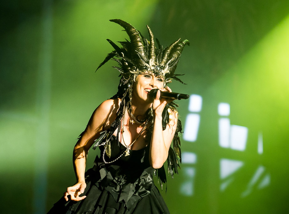 Within Temptation live, M'era Luna Festival 2014