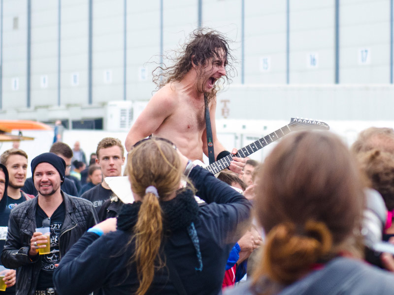 Airbourne live, Elbriot 2014