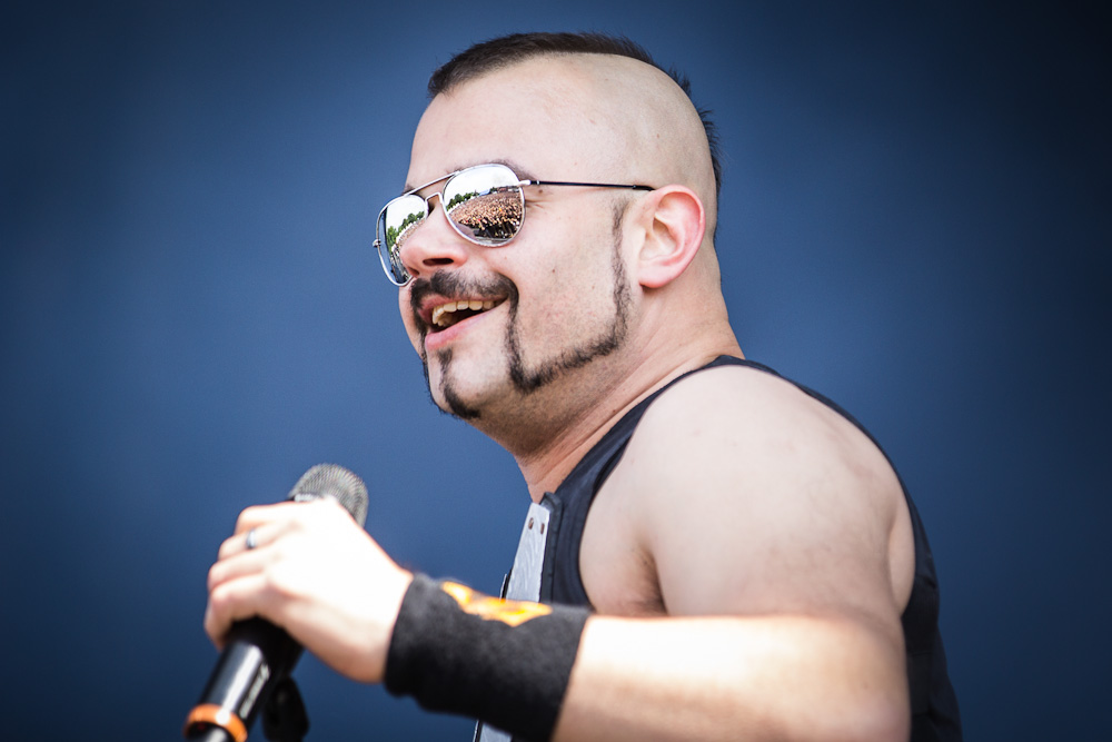 Sabaton live, FortaRock Festival 2014