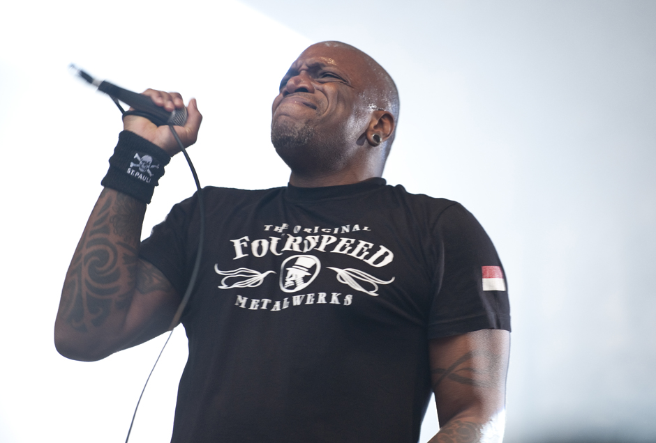 Sepultura live, Out & Loud Festival 2014 in Geiselwind