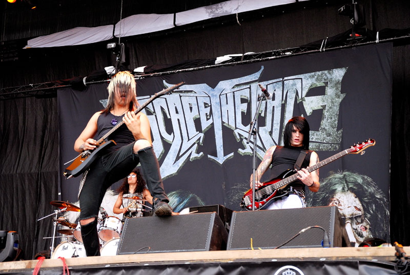 Escape The Fate, live, Rock am Ring, 2011