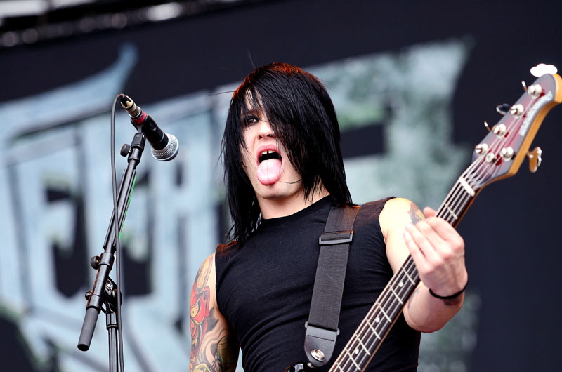 Escape The Fate, live, Rock am Ring, 2011