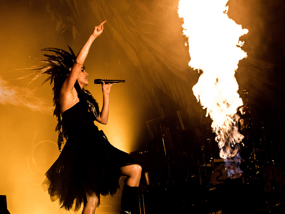 Within Temptation live, M'era Luna Festival 2014