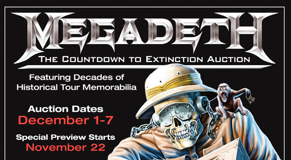 Megadeth-Auktion