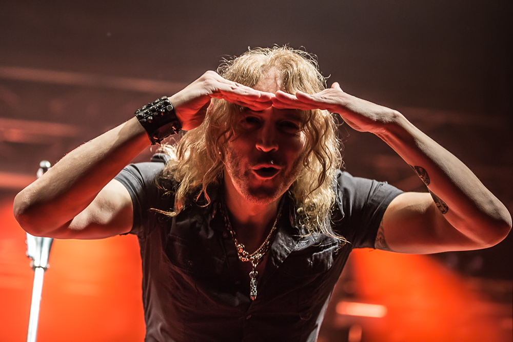 Gotthard live, 11.11.2014, Nürnberg: Rockfabrik