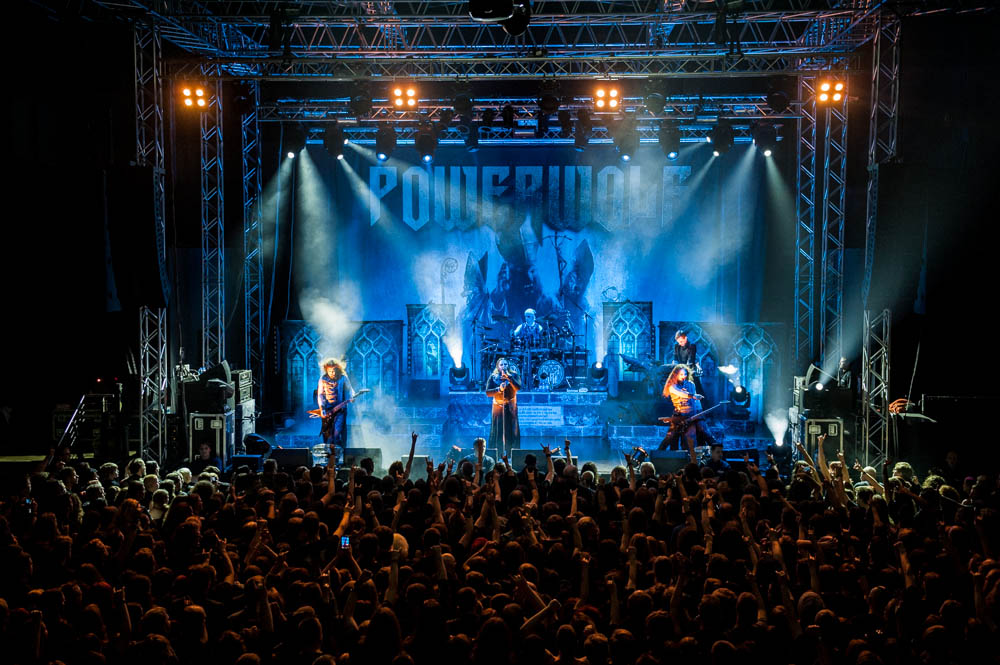 Powerwolf live, 14.11.2014, Oberhausen: Turbinenhalle