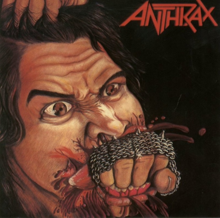 Als die US-amerikanischen Fun-Thrasher von Anthrax anfingen, Musik zu machen, musste Metal 'mitten ins Maul' rein. Die visuel