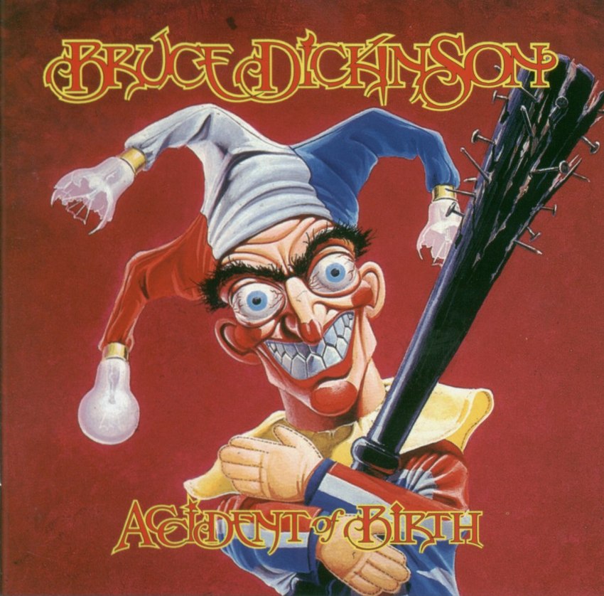 Als sich Coverdesigner Derek Riggs 1997 das Motiv zum Album 'Accident of Birth' des Iron-Maiden-Sängers Bruce Dickinson ausd