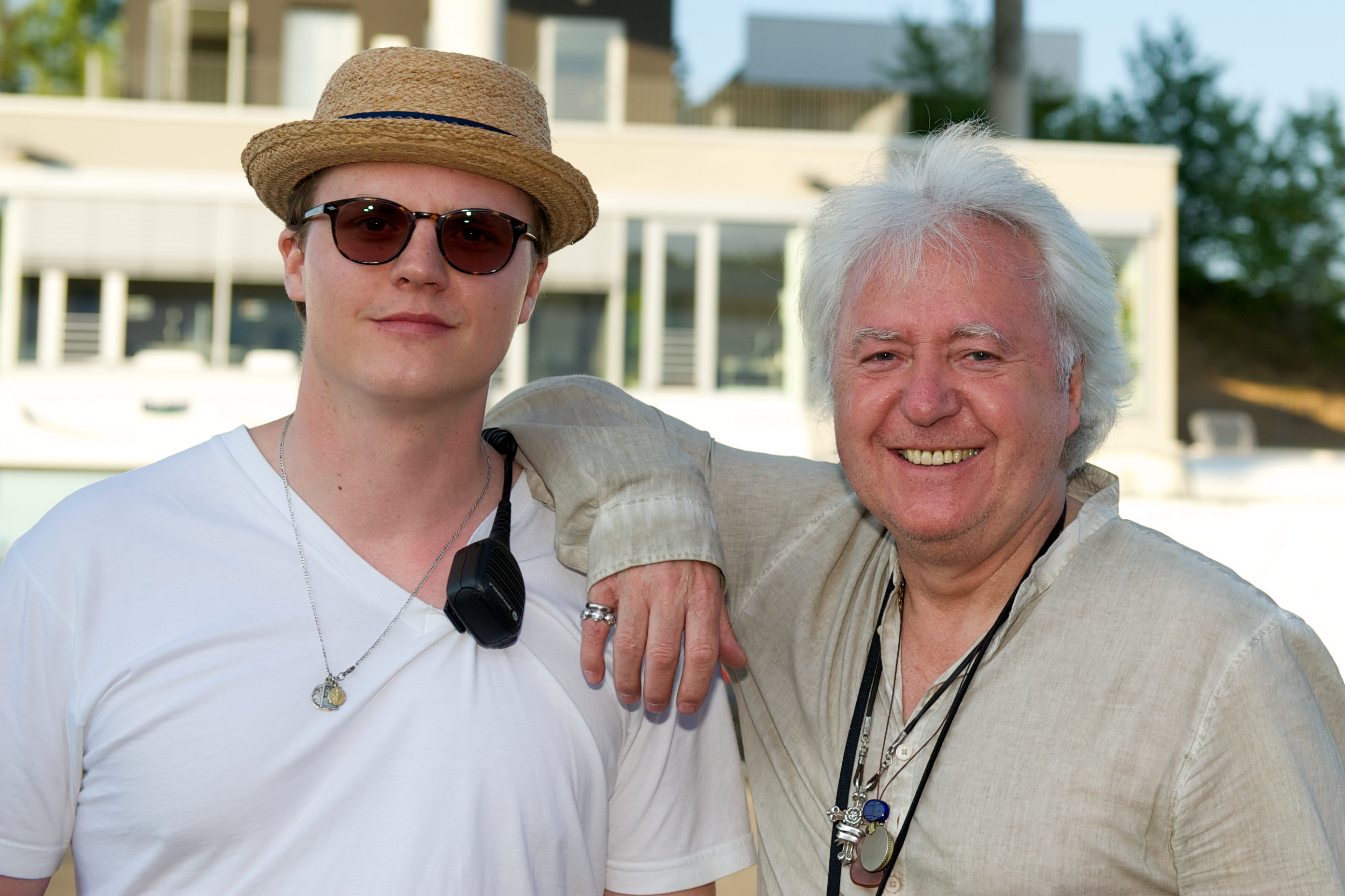 Ossy und Sohn Oliver Hoppe sind Managing Directors der Konzertagentur Wizard Promotions