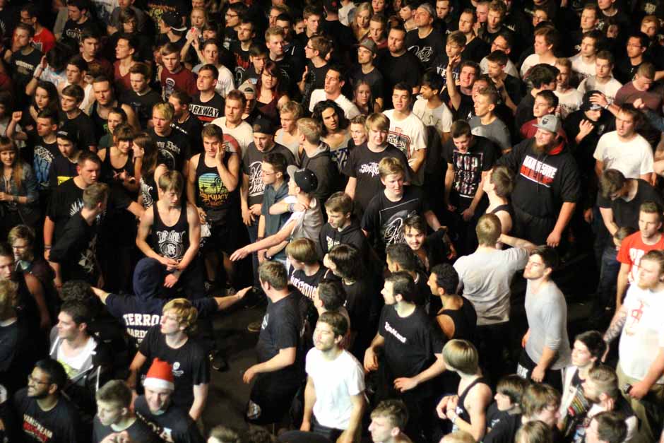 Backstage bei Heaven Shall Burn + Parkway Drive + Northlane + Carnifex, Tour 2014