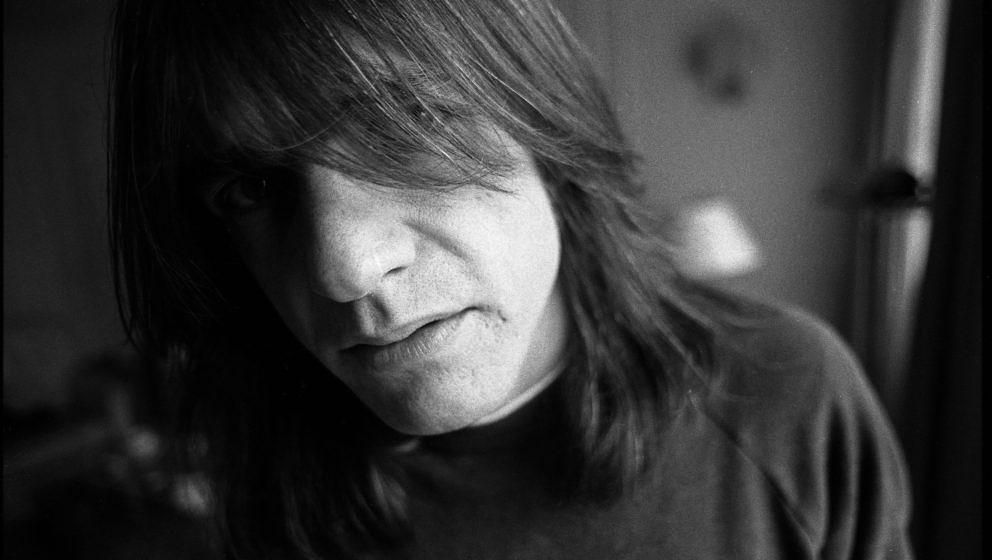 Malcolm Young of AC/DC, portrait, Germany, 1995. (Photo by Martyn Goodacre/Getty Images)