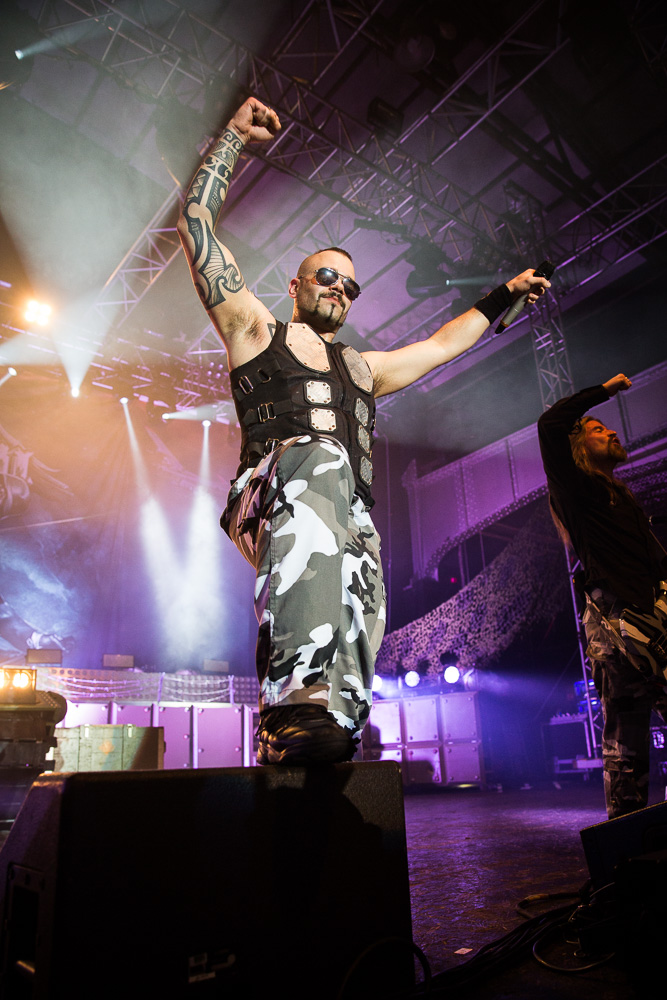 Sabaton live, 09.01.2014, Oberhausen