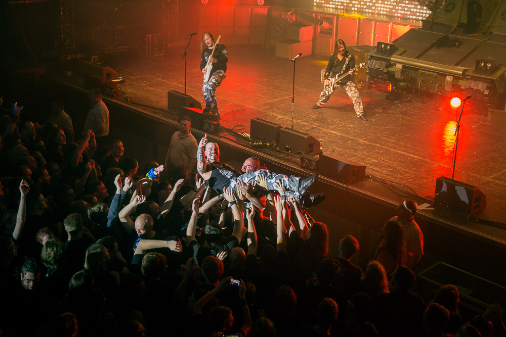 Sabaton live, 09.01.2014, Oberhausen