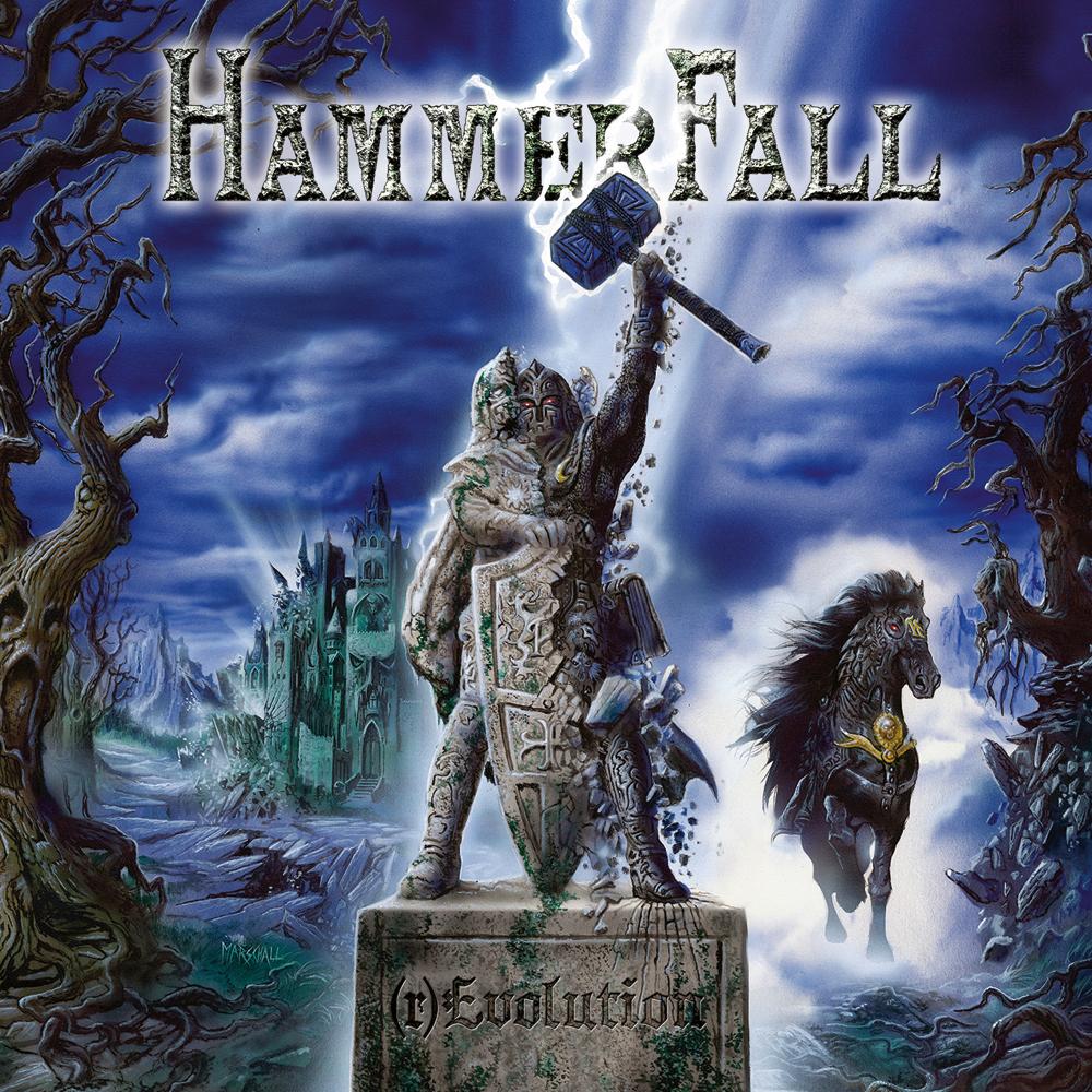 Hammerfall – Hector:
Seit 1999 ist Paladin Hector der sechste Mann bei Hammerfall. Seit GLORY TO THE BRAVE ziert der Hüne 