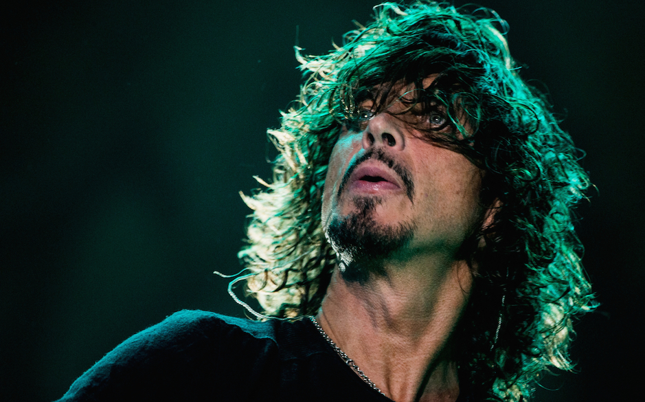 SAO PAULO, BRAZIL - APRIL 06: Chris Cornell of Soundgarden performs on stage during the 2014 Lollapalooza Brazil at Autodromo