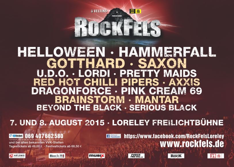 Gewinnt Hier 2x2 Tickets Für Das RockFels-Festival!