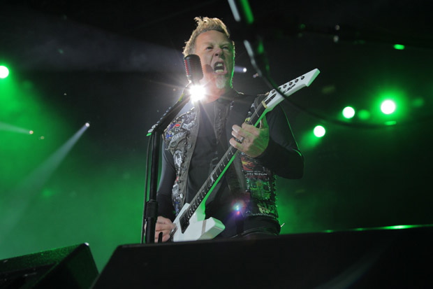 Metallica live bei Rock am Ring 2012