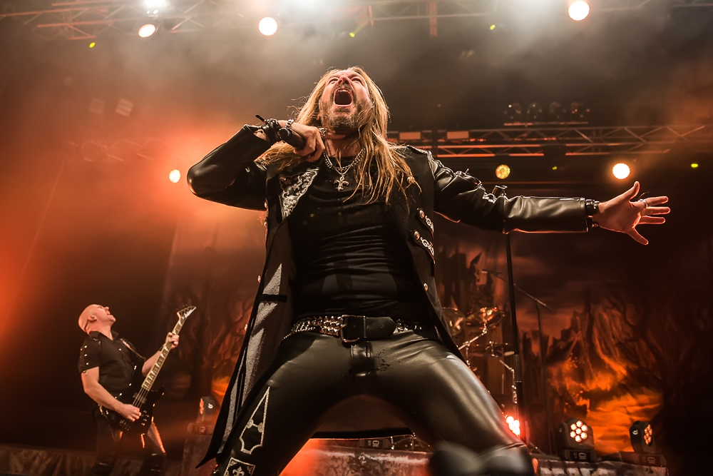 Hammerfall live, 07.02.2015, Bamberg, Brose Arena