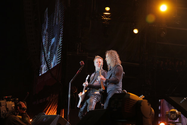 Metallica live bei Rock am Ring 2012