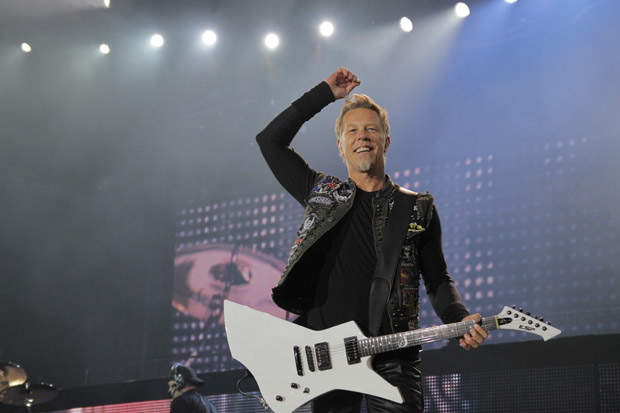 Metallica live bei Rock am Ring 2012