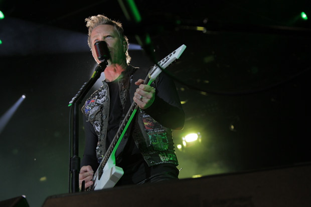 Metallica live bei Rock am Ring 2012