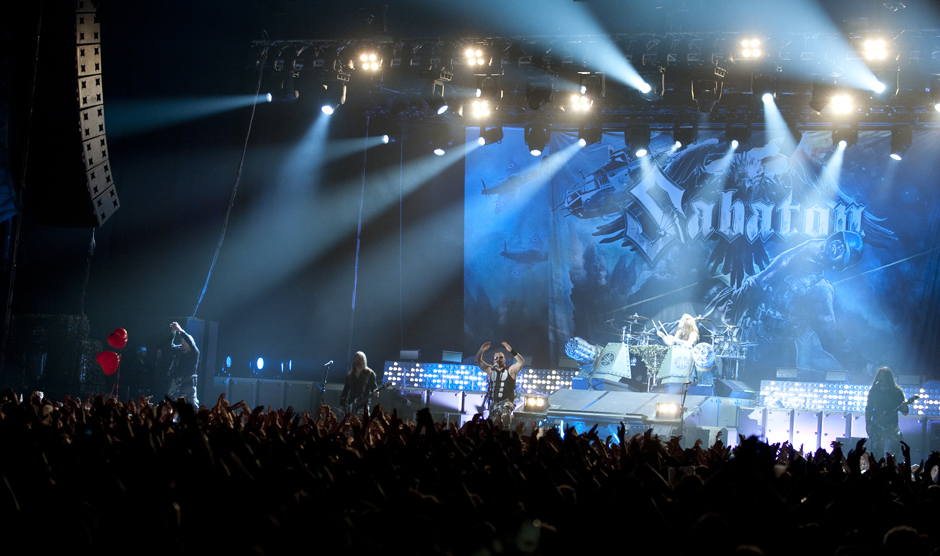 Sabaton live, 14.02.2015, Hamburg